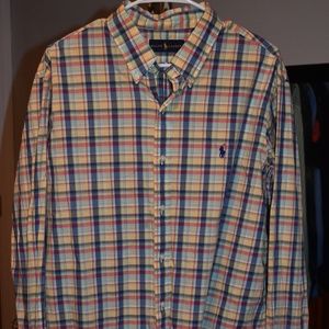 Men's Size XL Ralph Lauren Button-down Long Sleeve